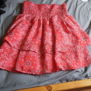 Girl's skirt (red)